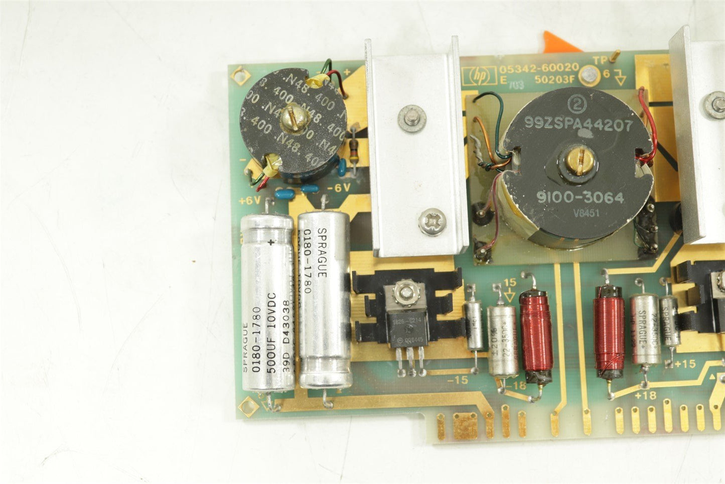 HP Agilent 5342A Microwave Frequency Counter Power supply PCB 05342-60020