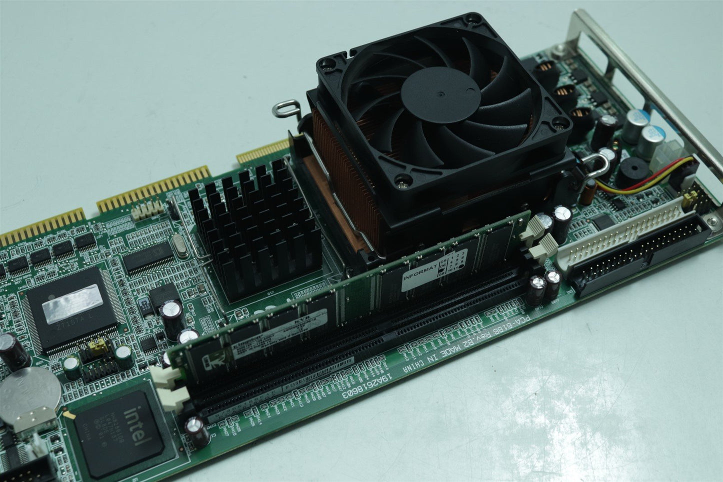 Advantech PCA-6186 REV B2 industrial main board 1Gb RAM 2.8GHz CPU