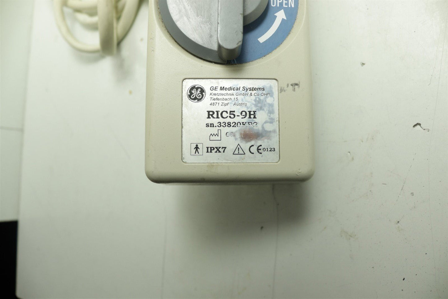 GE Healthcare RIC5-9H Vaginal Ultrasound Endocavity Probe Transducer