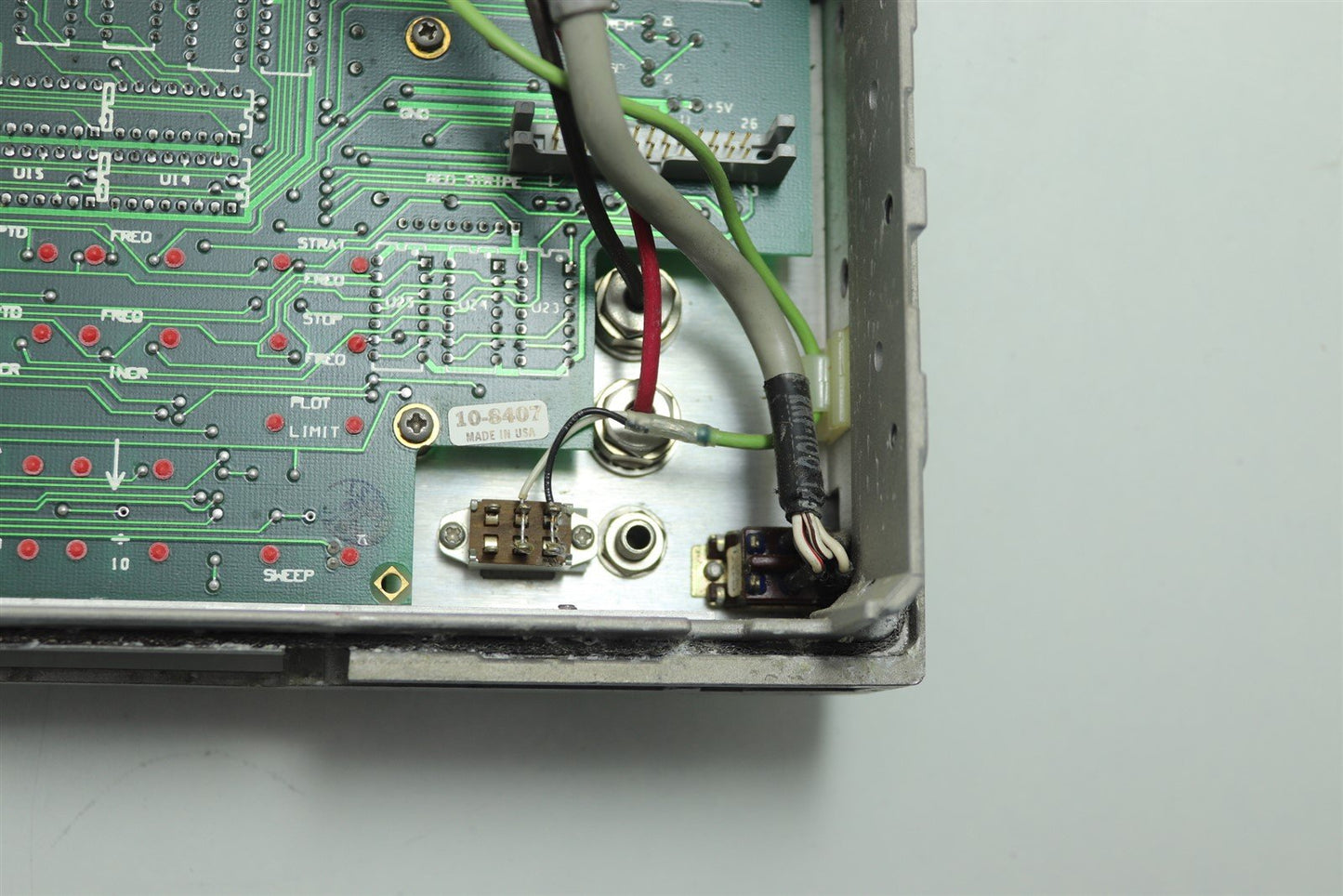 HP Agilent 8903A Audio Analyzer Front Panel Assy