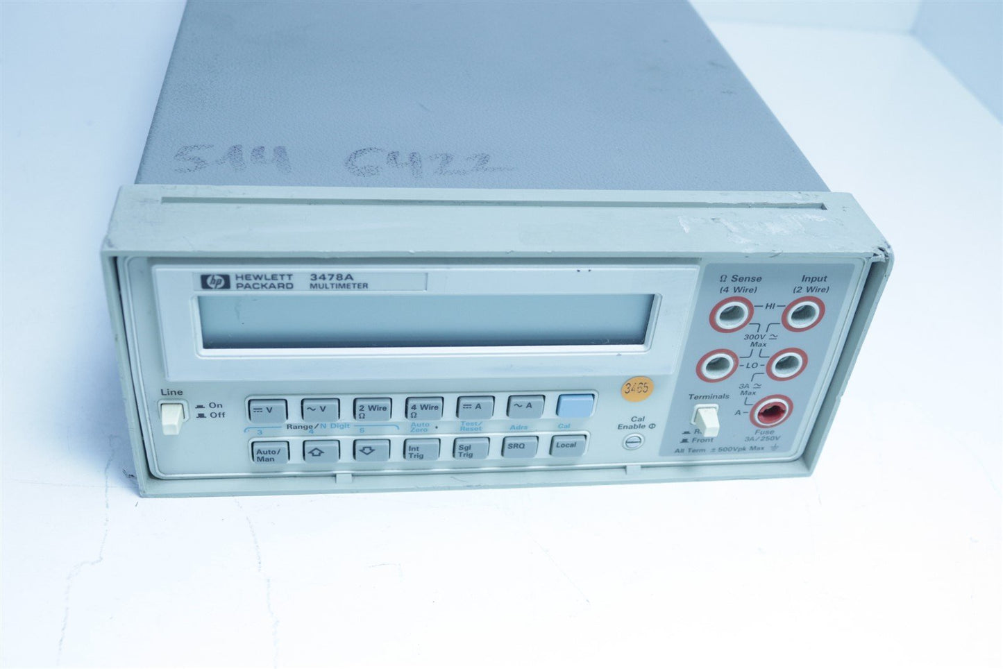 HP Agilent 3478A Digital Multimeter Tested Working!