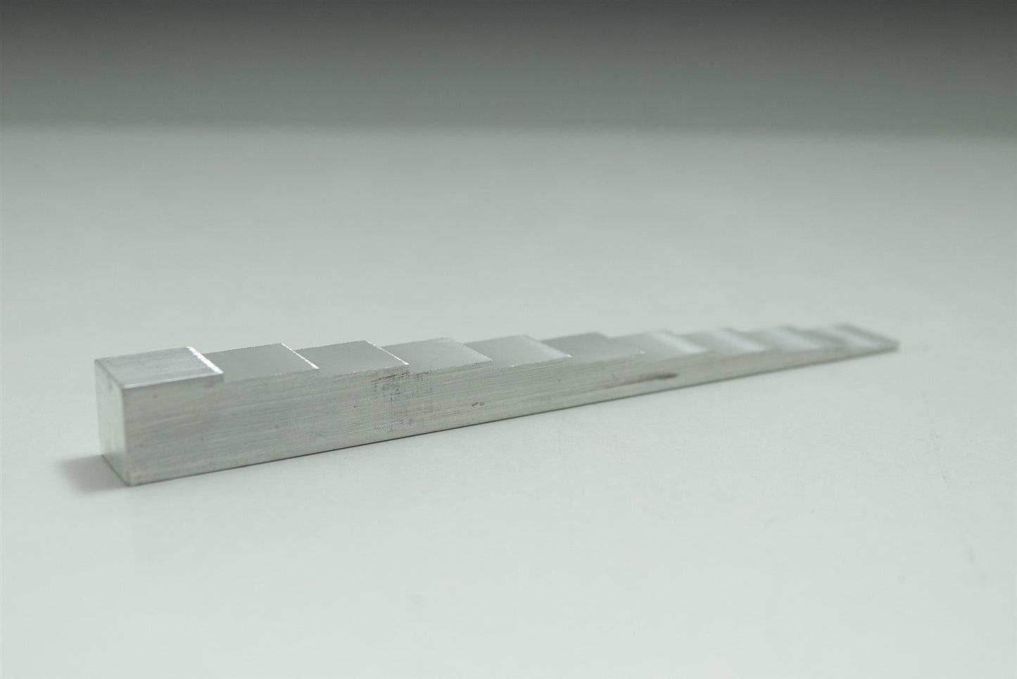 X-Ray Phantom 10 Step 1.5mm Aluminum Wedge Test Pattern QC DR CR Calibration