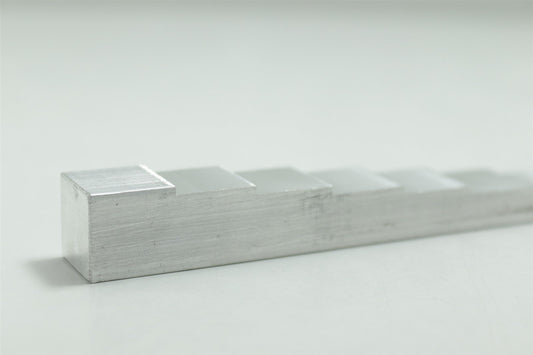 X-Ray Phantom 10 Step 1.5mm Aluminum Wedge Test Pattern QC DR CR Calibration