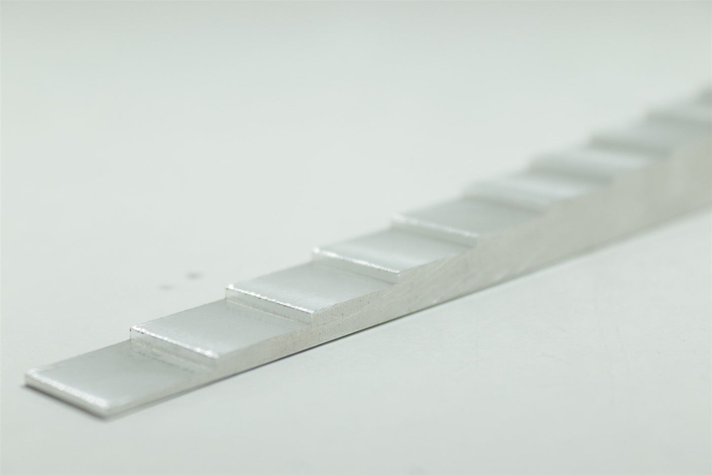 X-Ray Phantom 10 Step 1.5mm Aluminum Wedge Test Pattern QC DR CR Calibration
