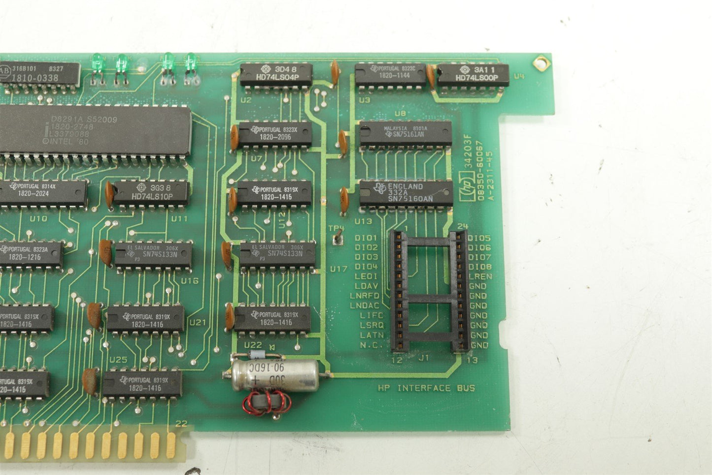 HP Agilent Sweep Oscillator Interface Bus Plug-In Board 08350-60067