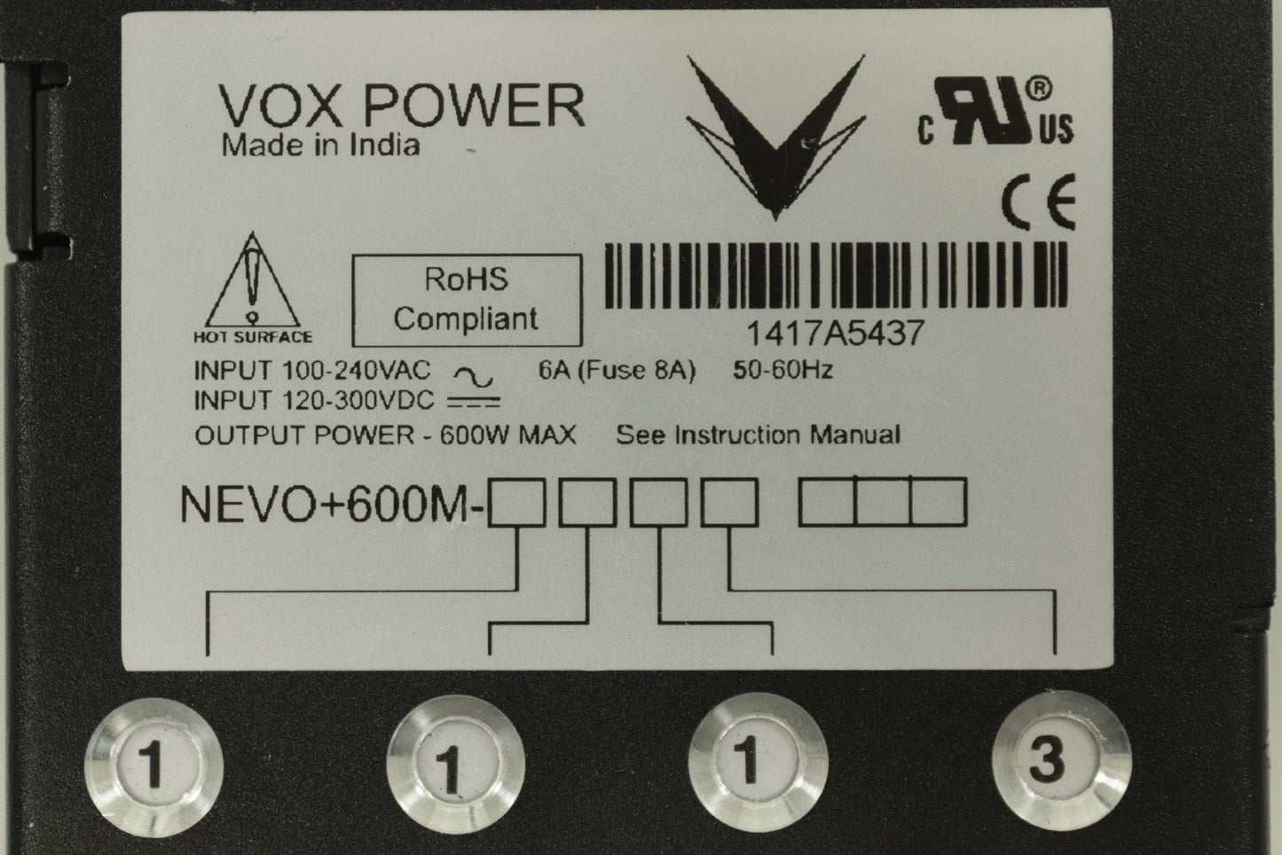 Vox Power Nevo+600M-1-1-1-3-ADGE