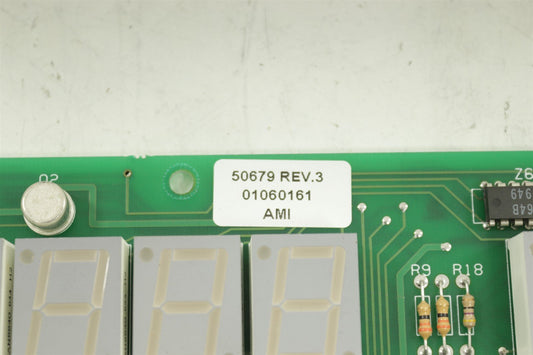 Thermo Electric RC-5C PLUS LED DISPLAY BOARD ASSY 50679 REV 3
