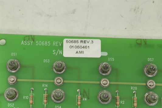 Thermo Electric RC-5C PLUS SWITCHES & INDICATORS BOARD ASSY 50685 REV 3