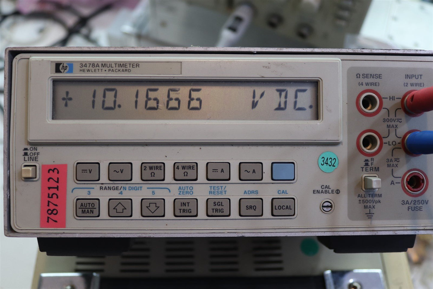HP 3478A Multimeter 5.5 Digit TESTED
