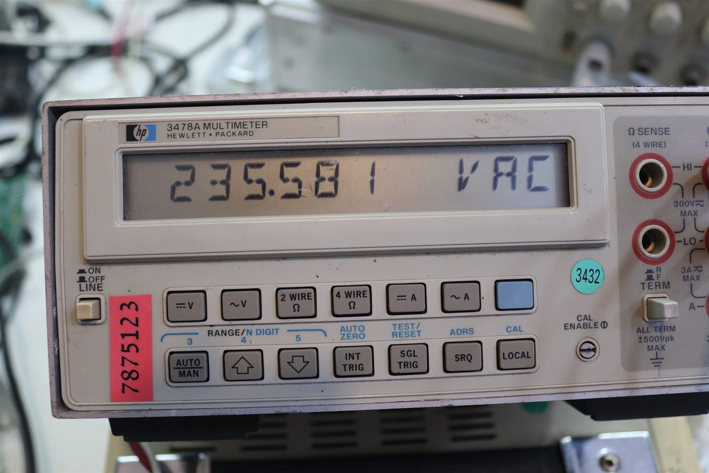 HP 3478A Multimeter 5.5 Digit TESTED