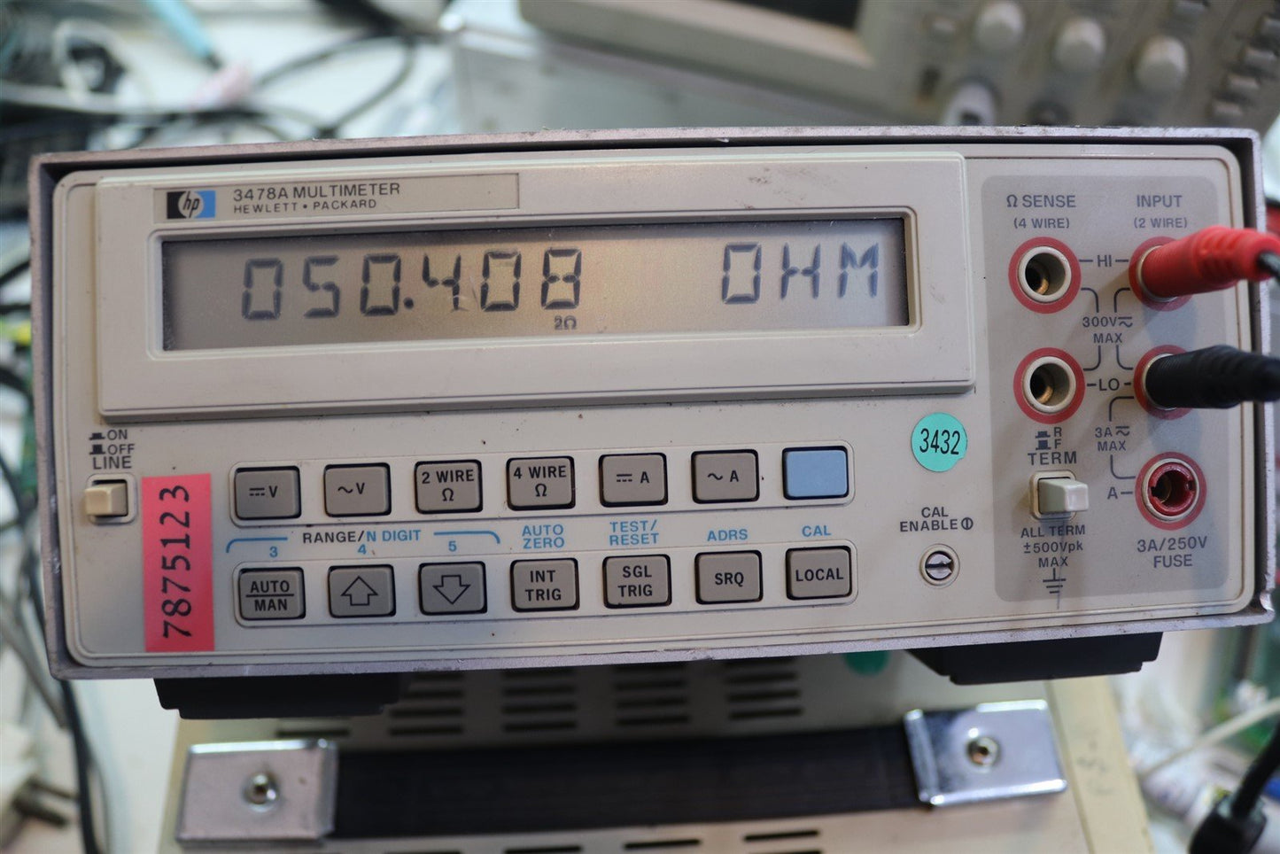 HP 3478A Multimeter 5.5 Digit TESTED
