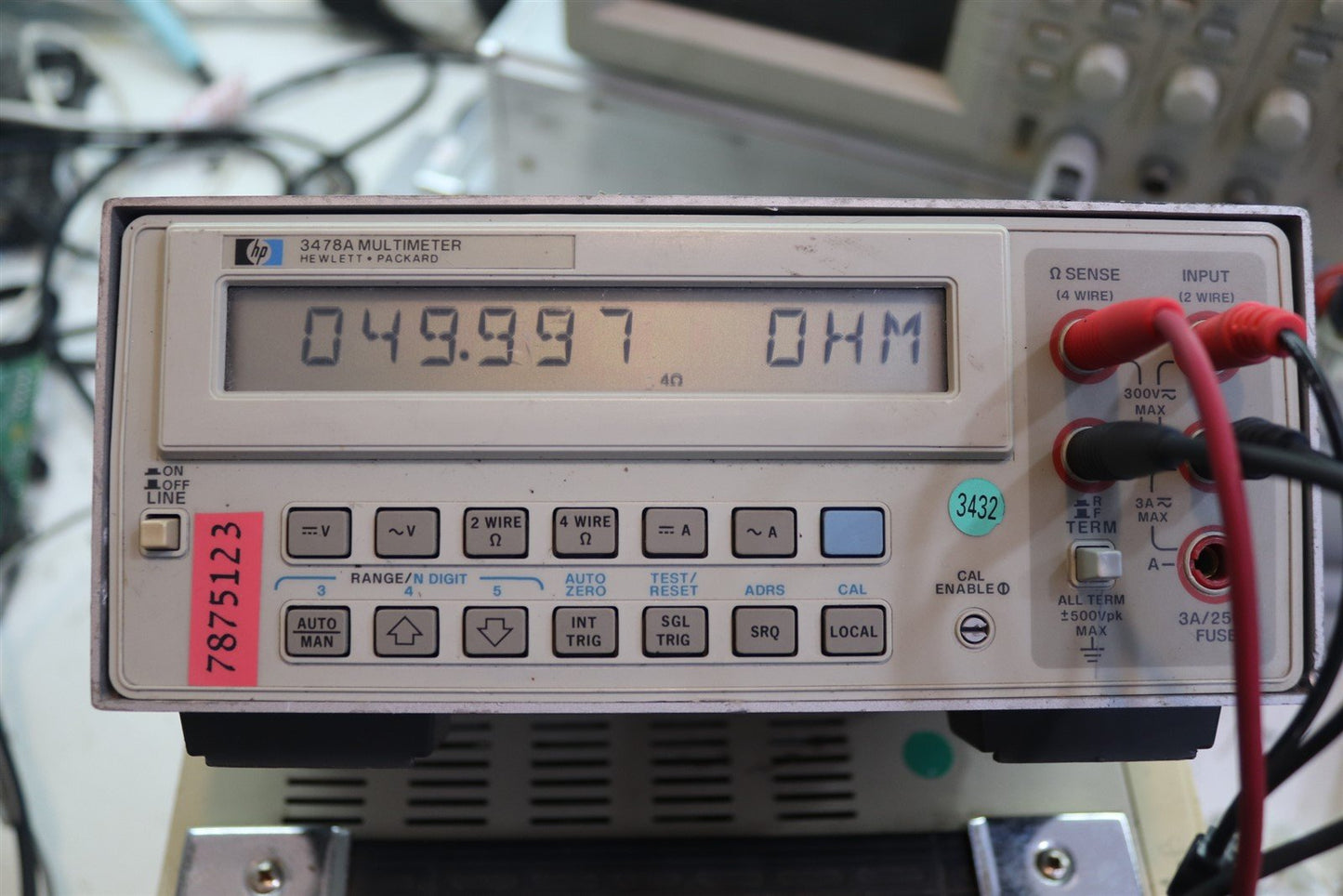 HP 3478A Multimeter 5.5 Digit TESTED