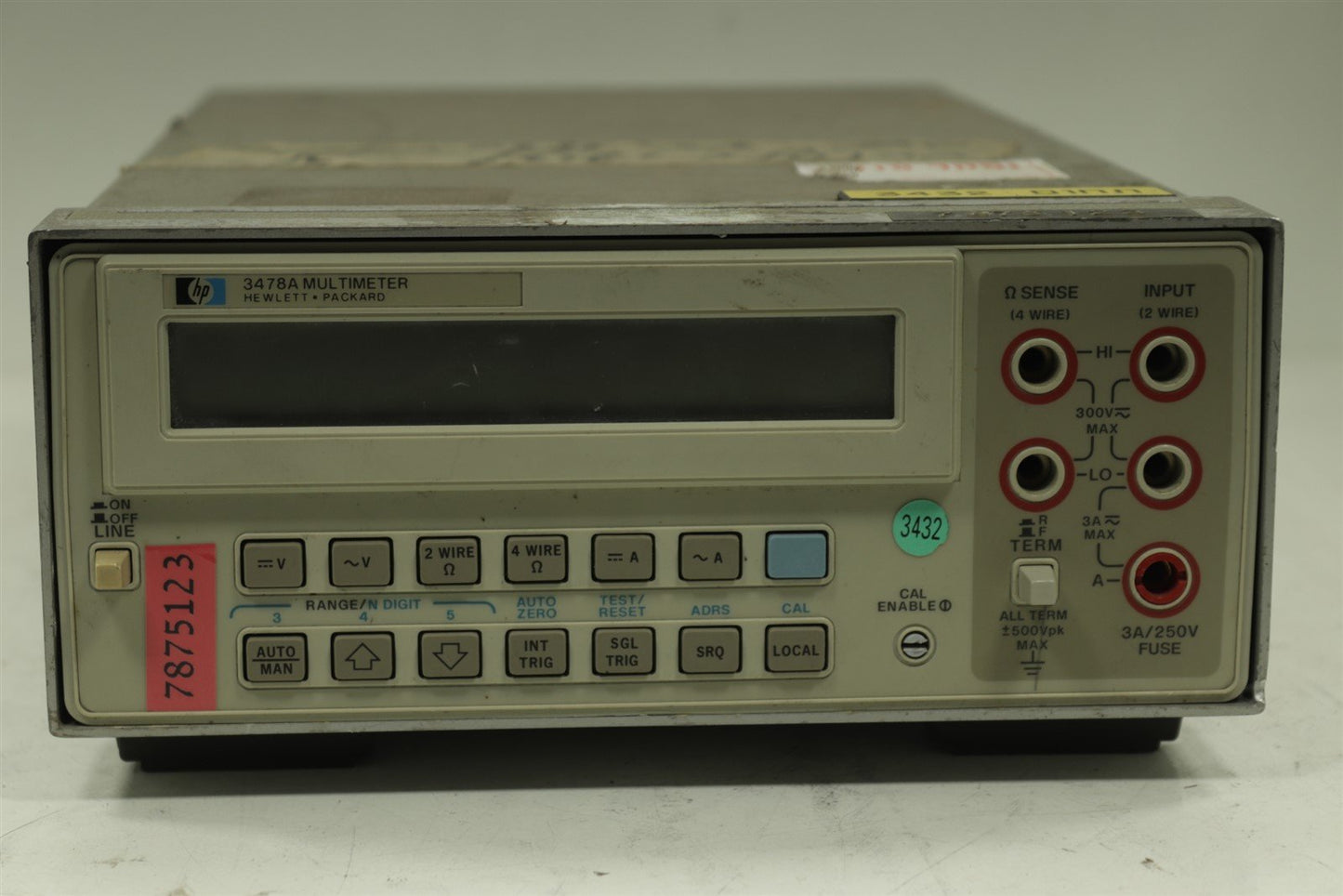 HP 3478A Multimeter 5.5 Digit TESTED