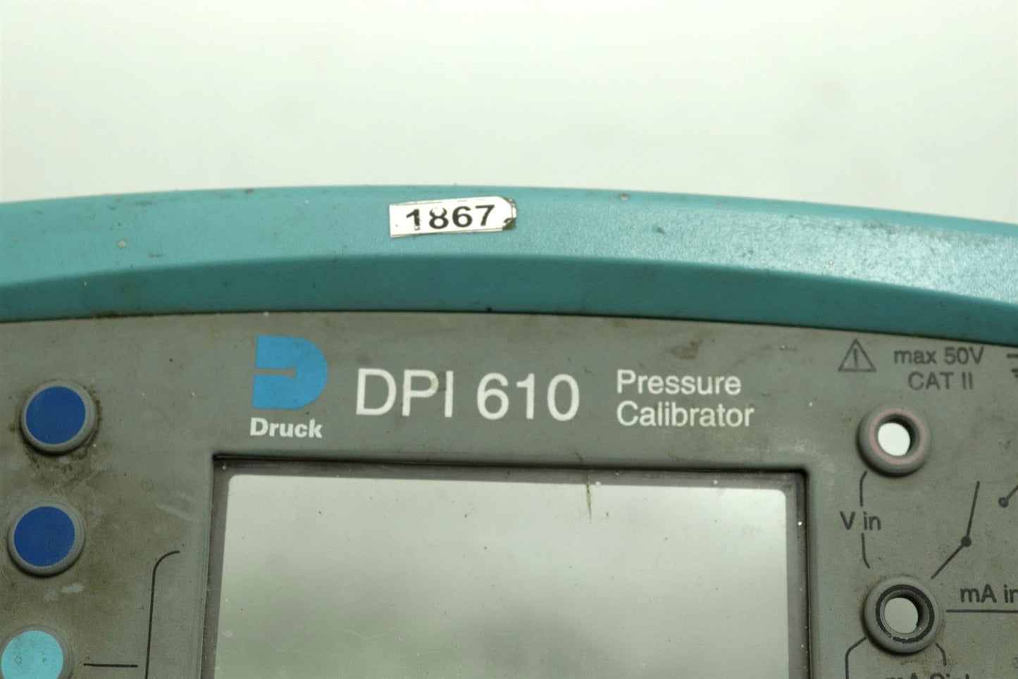 Druck DPI 610 Pressure Calibrator Front Panel Assy