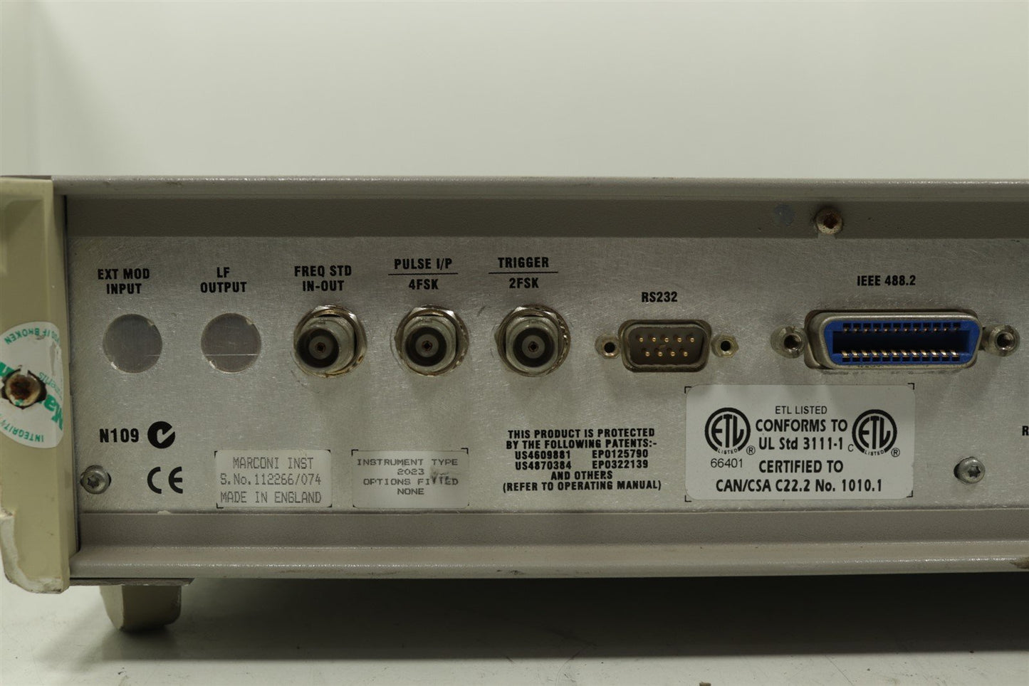 Marconi Instruments 2023 9kHz-1.2GHz Signal Generator
