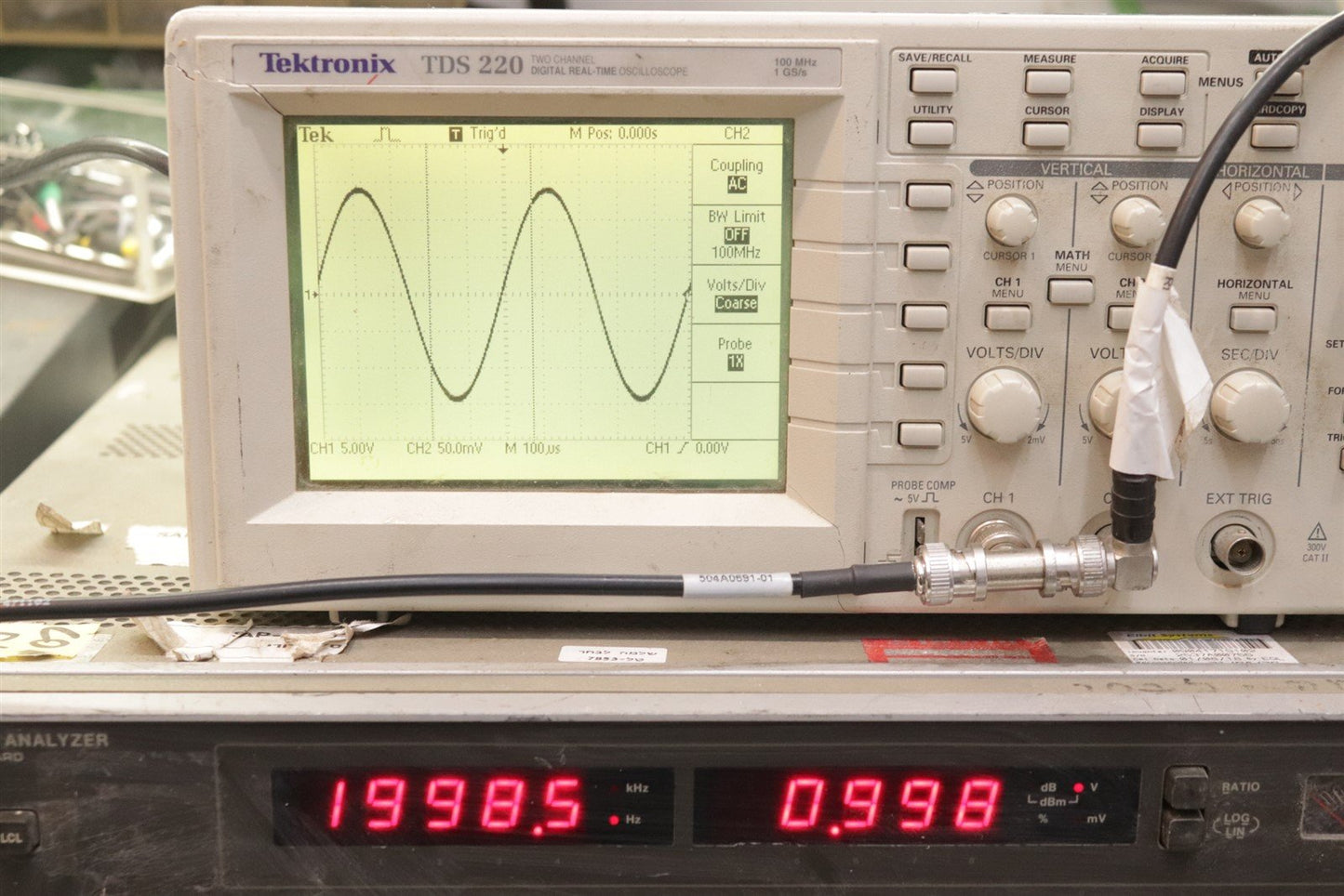 HP Agilent 8903B Audio Analyzer 20Hz - 100kHz Tested