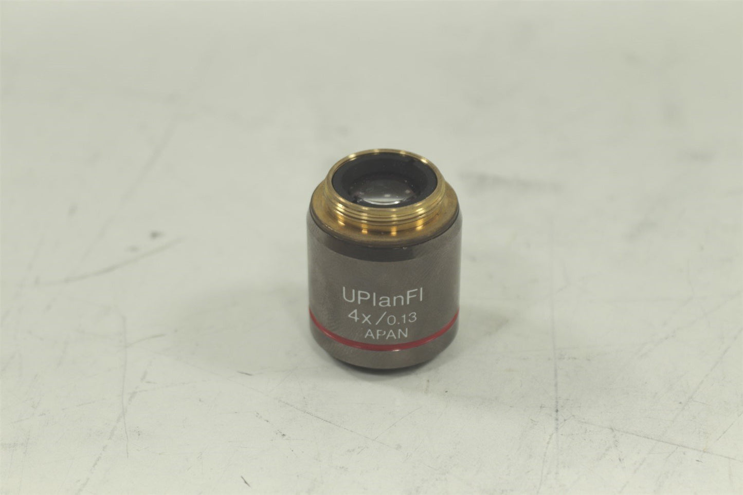 Olympus LUCPlanFl 4X/0.13 ∞/- Microscope Objective Lens
