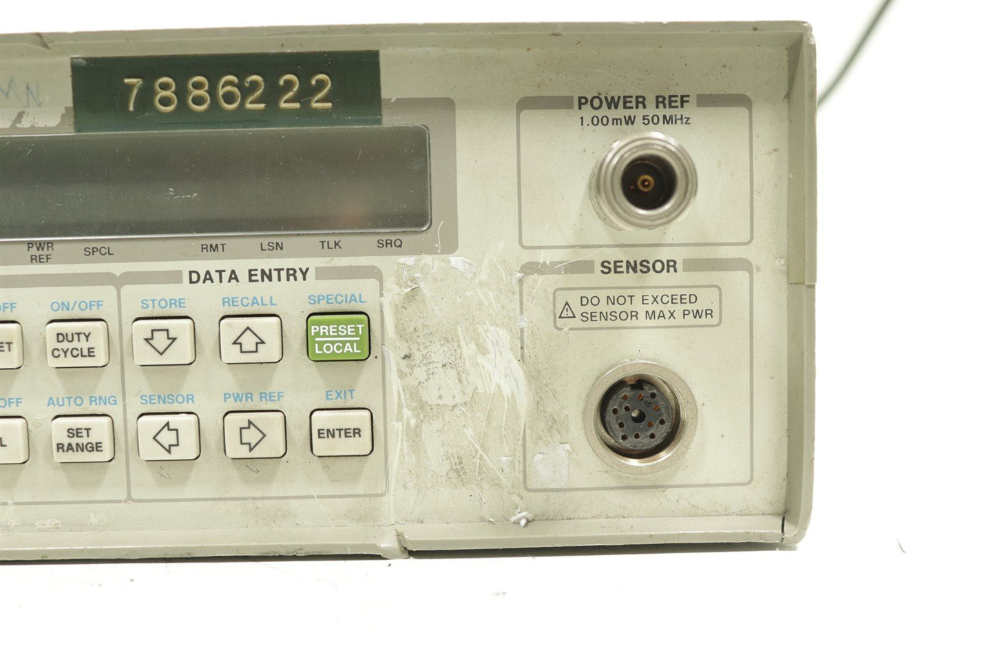 HP Keysight 437B RF Power Meter -70dBm to +44dBm 100kHz-110GHz Tested Calibrated