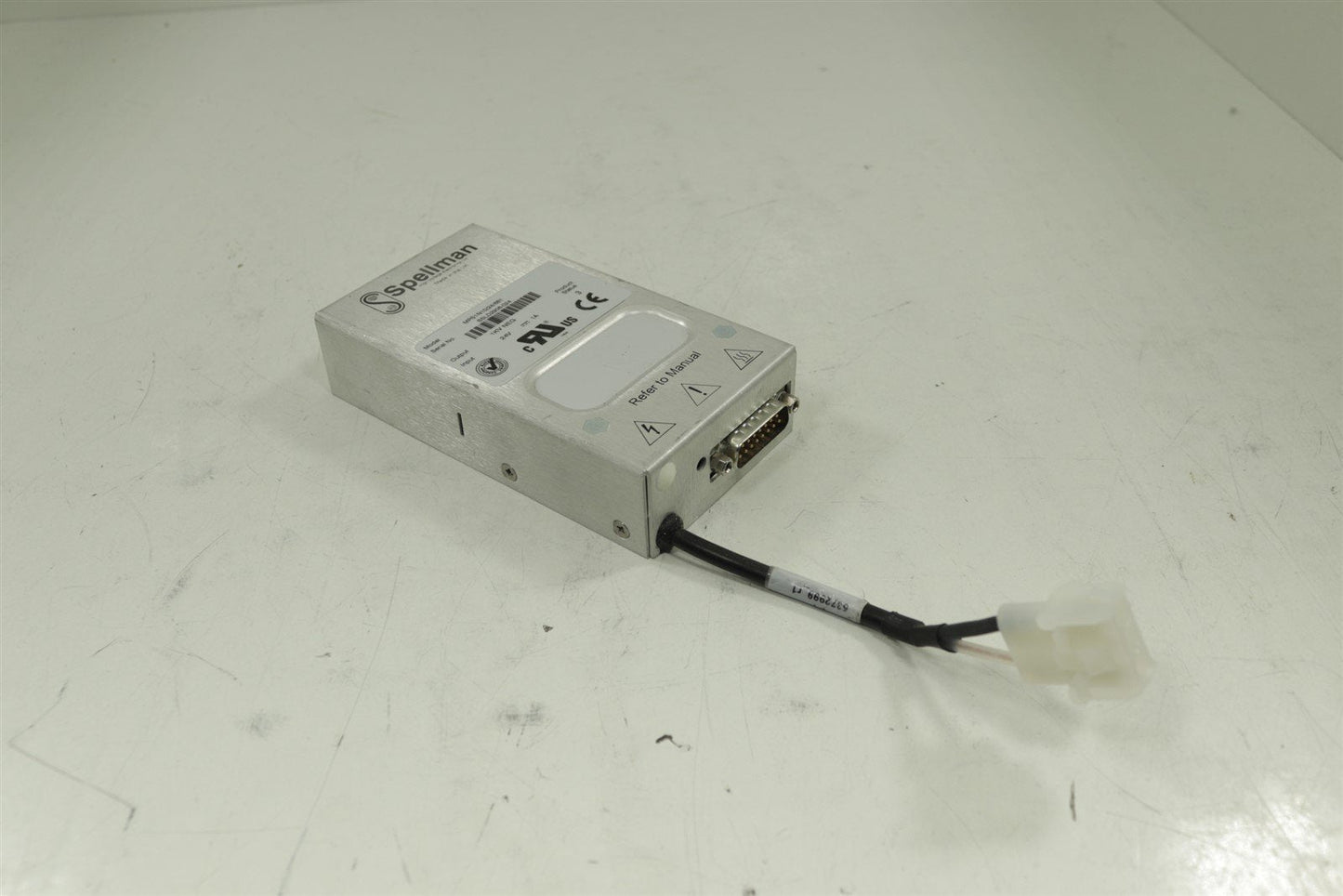 Spellman High Voltage Power Supply Output:1KV NEG Input:24V,1A MPS1N10/24/681