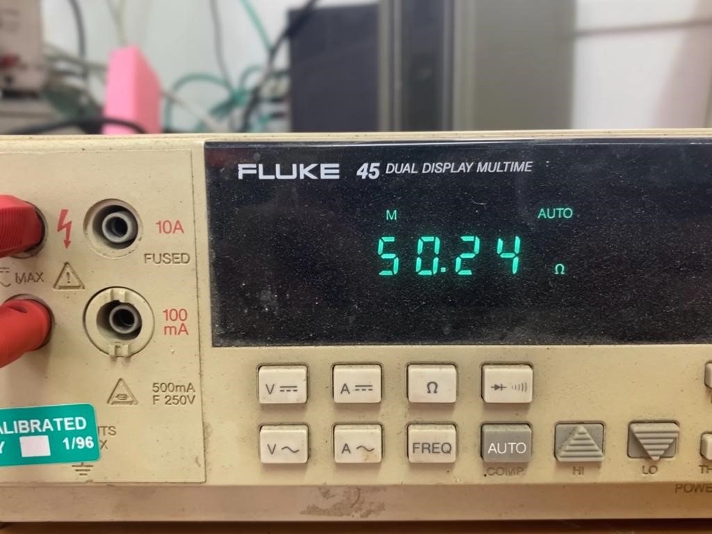 Fluke 45 Dual Display Digital Multimeter Tested Working