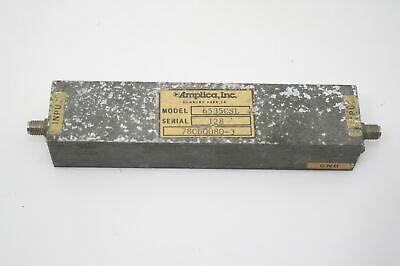 Amplica 6535CSL RF Microwave Amplifier 25dB Gain 3.5-8.3 GHz 23dBm TESTED