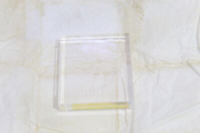 Schott Guinchard 1140226 590nm Filter Lens 50x45x10mm PP TR Lumenis