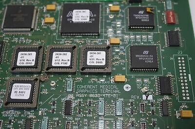 Lumenis Cohrent Medical Graphics Terminal Board ASSY 0633 476 01
