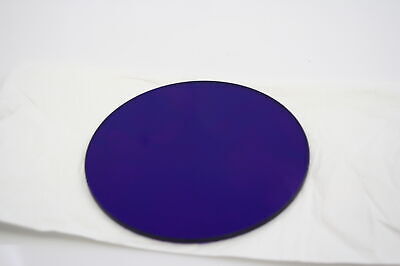 Blue 490BP100 100nm FWHM 130mm ~5" Dia 3mm thick PMT HAMAMATSU MLOPTICS BG3