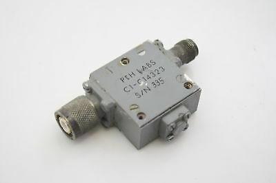 Microwave RF Radio Isolator Circulator 4-5.8 GHz 20dB Isolation TNC Tested