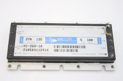 VICOR DC/DC CONVERTER MI-260-18 270VDC to 5 VDC 135W TESTED