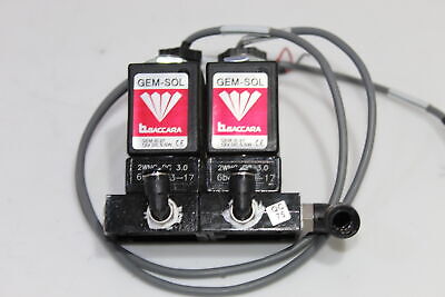 Lumenis Baccara Gem-Sol GEM-B-27 Selenoid Valve Normally Closed 12VDC 5.5W
