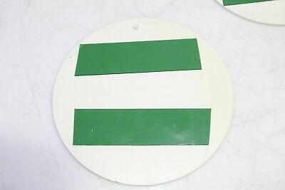 5X GE General Electric White Plastic Logo With Double Sided Adhesive