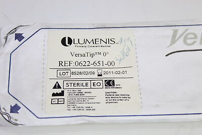 Lumenis VersaTip Surgical Laser Tip 0° Probe Max Out Diam 1.7mm Length 12.7cm