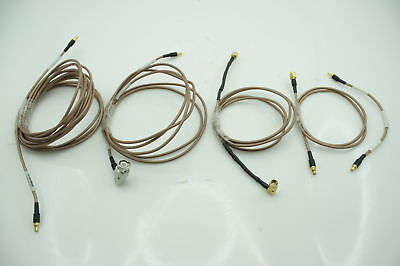 Set of 5 Cables for National Instruments MCX SMA BNC Different Lengths