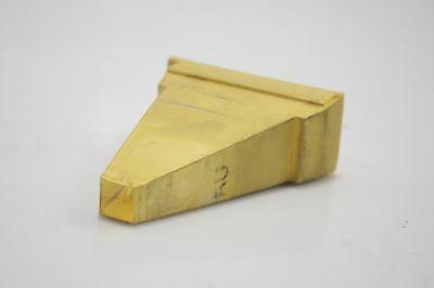 Lumenis Lightsheer Handpiece Tip Hair Removal Light Funnel Gold coated w/Dent