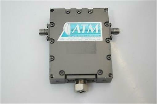 ATM RF Microwave Adjustable Attenuator 4-6 GHz 0-30dB Attn Tested