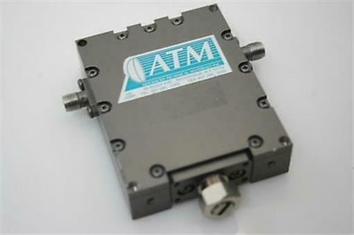 ATM RF Microwave Adjustable Attenuator 4-6 GHz 0-30dB Attn Tested