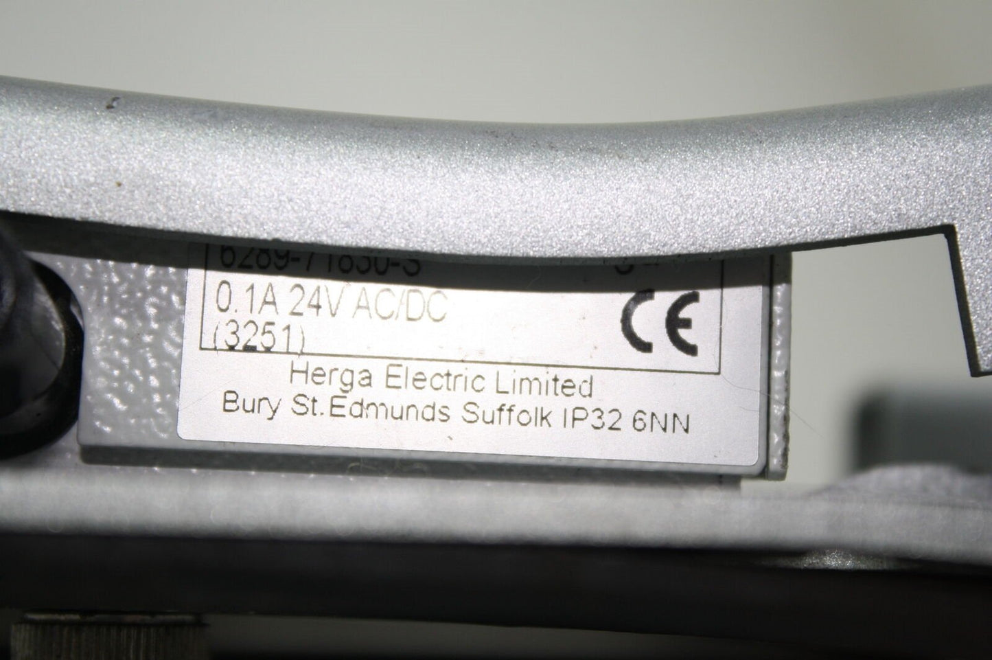 Lumenis Herga Medical General Purpose Footswitch Pedal 6289-71830-S W/Cable