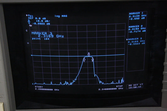 WEVERCOMM Microwave High Power RF BandPass Filter Narrow BPF 2314-2319MHz Tested