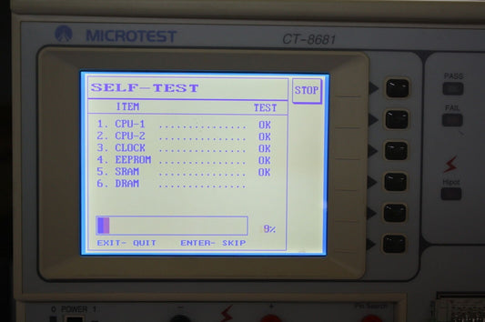 Cable Tester / Wire Tester CT-8681FA input 115/230Vac output 5Vda