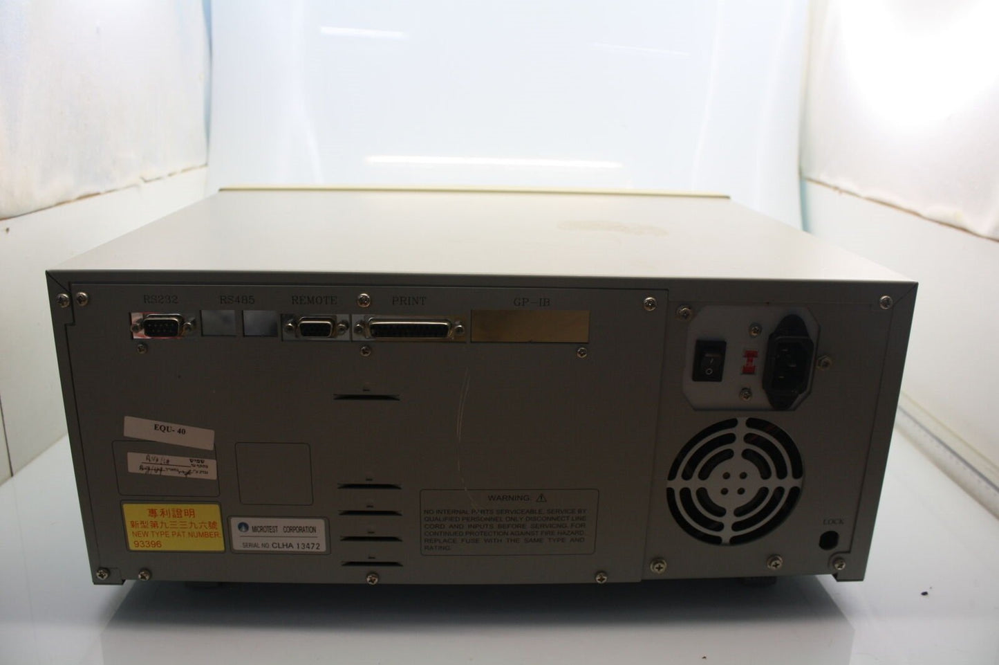 Cable Tester / Wire Tester CT-8681FA input 115/230Vac output 5Vda