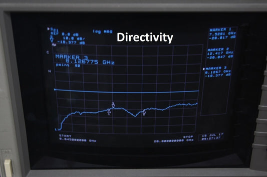 TESTED Microwave RF Radio Directional Coupler 7.5-12.4 GHz 7dB coupling
