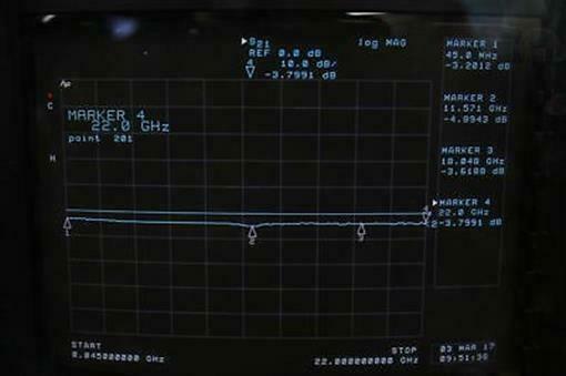 HUBER+SUHNER 6803.17.B Coaxial Fixed RF Attenuator 3dB DC-18.0GHz 2W TESTED