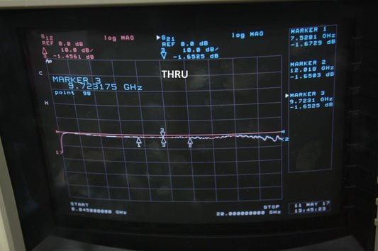 Microwave RF Directional Coupler 7.5-12 GHz 6dB coupling +22dB dir