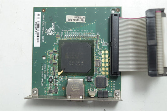 Zebra S4M Label Printer Network Adapter Card 29691-000 Rev B