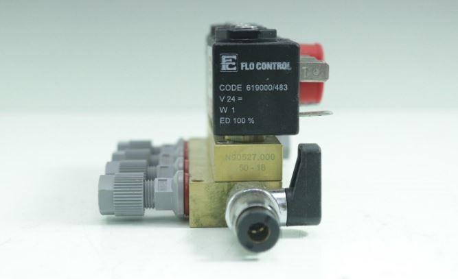 KORNIT DIGITAL FLO CONTROL 4x 619000/483 Solenoid Valves 24VCD