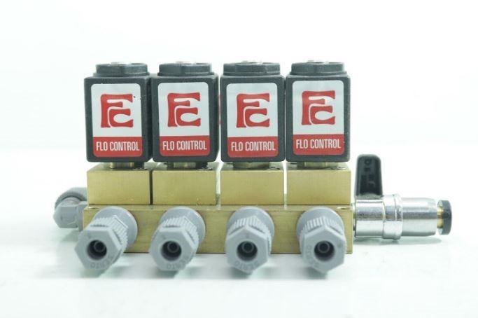 KORNIT DIGITAL FLO CONTROL 4x 619000/483 Solenoid Valves 24VCD
