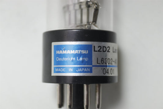Hamamatsu L2D2 Deuterium Lamp L6302-40 Calibration Lamp