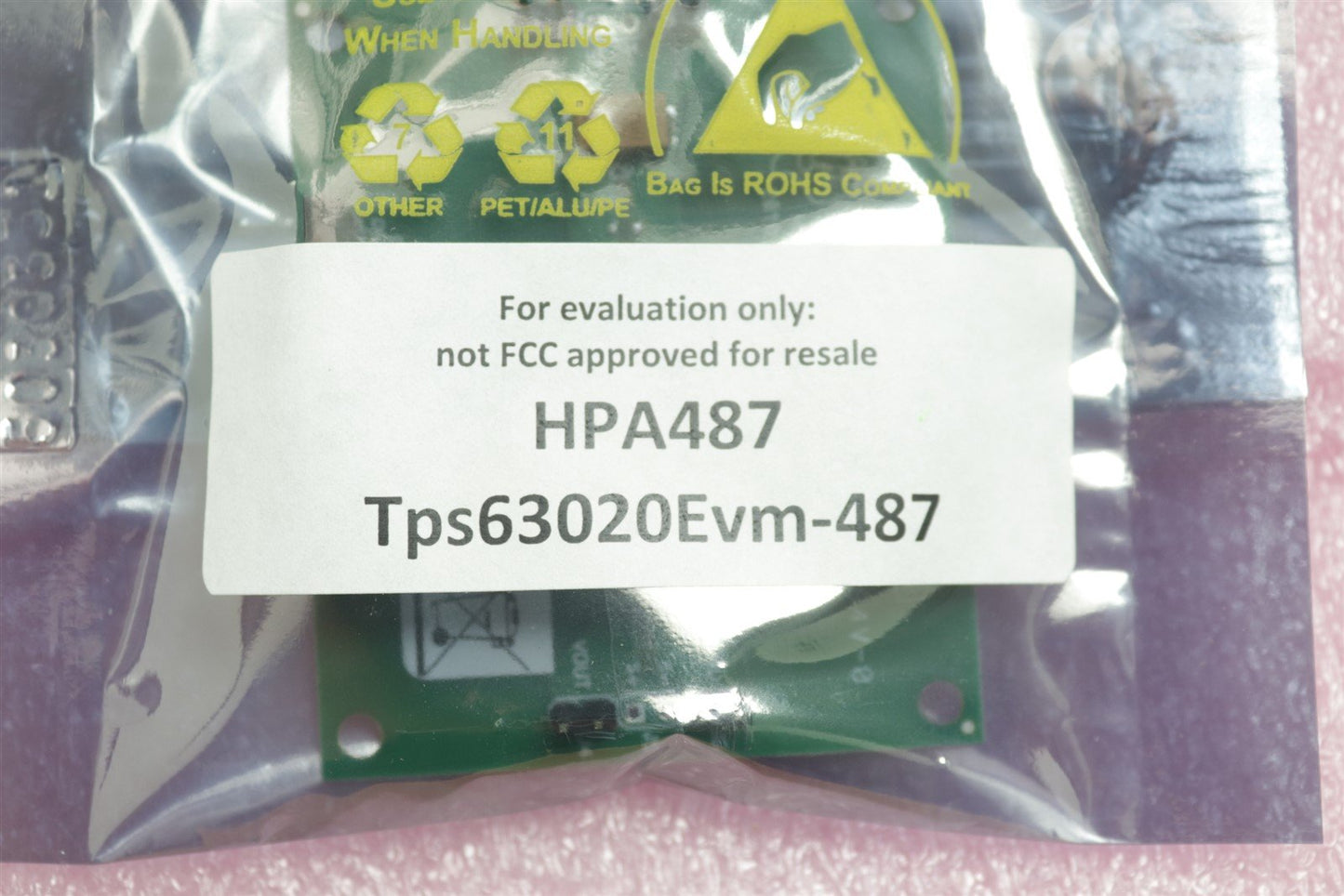 Texas Instruments Analog Evaluation Module TPS63020EVM-487