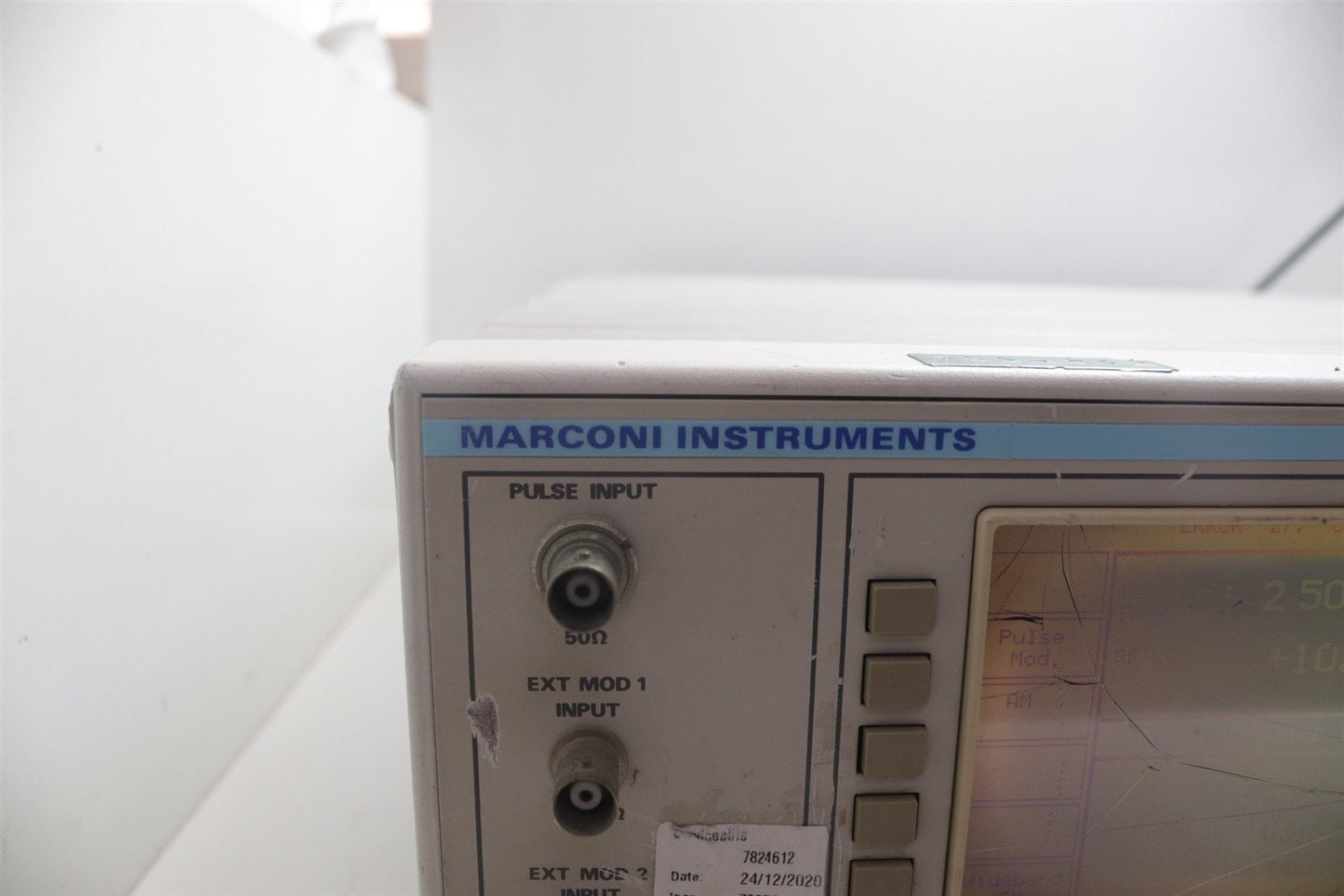 Marconi Instruments 2041 Low Noise Signal Generator 250KHz 2.7GHz Tested